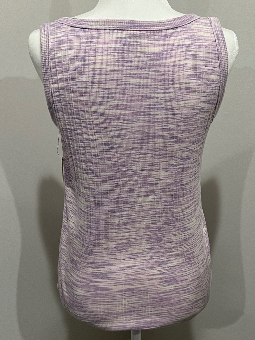 Talbots Ribbed Henley Tank - Space Dye MP - Picture 3 of 5